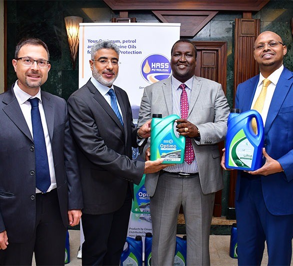 IN PARTNERSHIP WITH HASS PETROLEUM GROUP OMAN OIL MARKETING COMPANY LAUNCHES LUBRICANTS IN EAST AFRICA