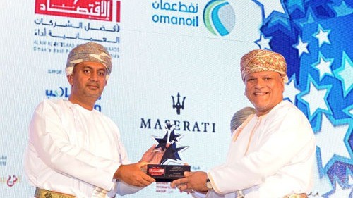 الرئيس التنفيذي لشركة النفط العمانية للتسويق ’نفط عمان‘ يفوز بجائزة مجلة عالم الاقتصاد والأعمال