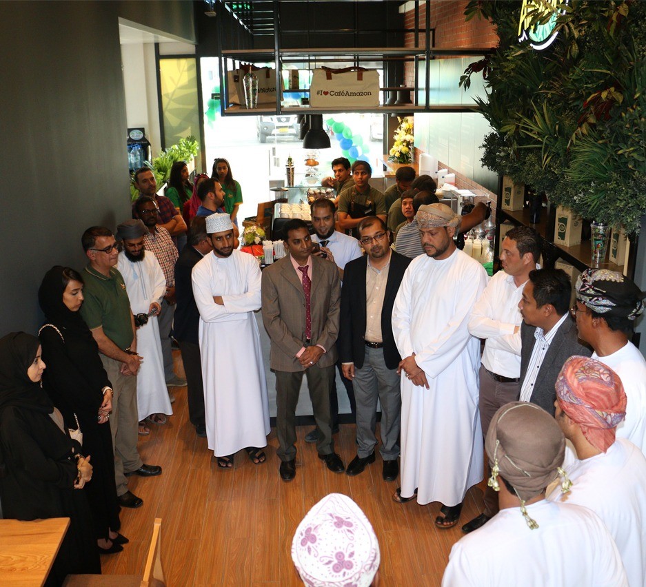 OMAN OIL MARKETING COMPANY’S ‘CAFÉ AMAZON’ IS READY TO GREET CUSTOMERS AT GHALA SERVICE STATION